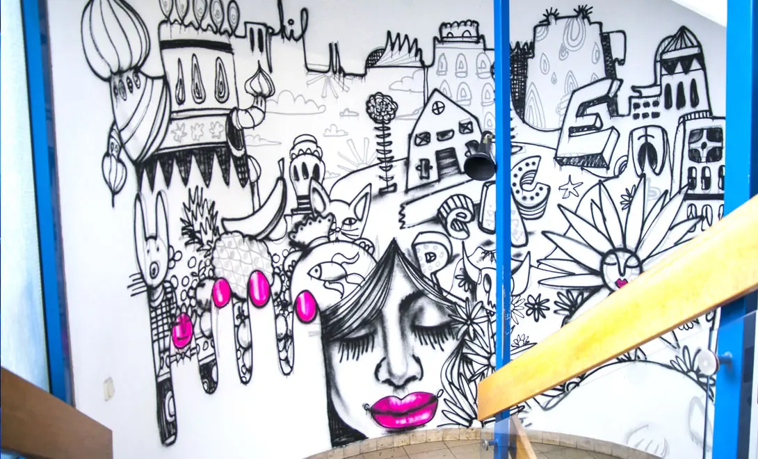 Kunstwerk für Caritas und Leon Heart Foundation